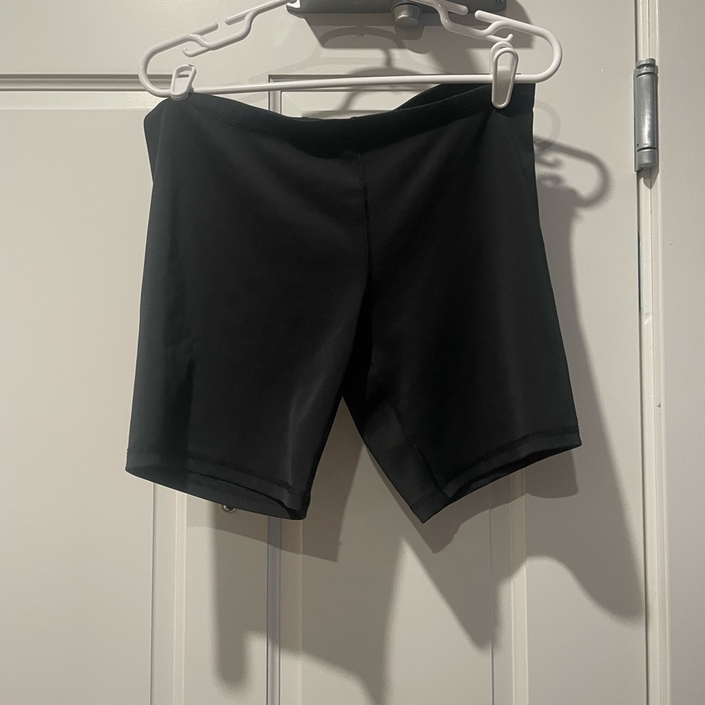 New Balance Women's Black Bike Shorts size large biker